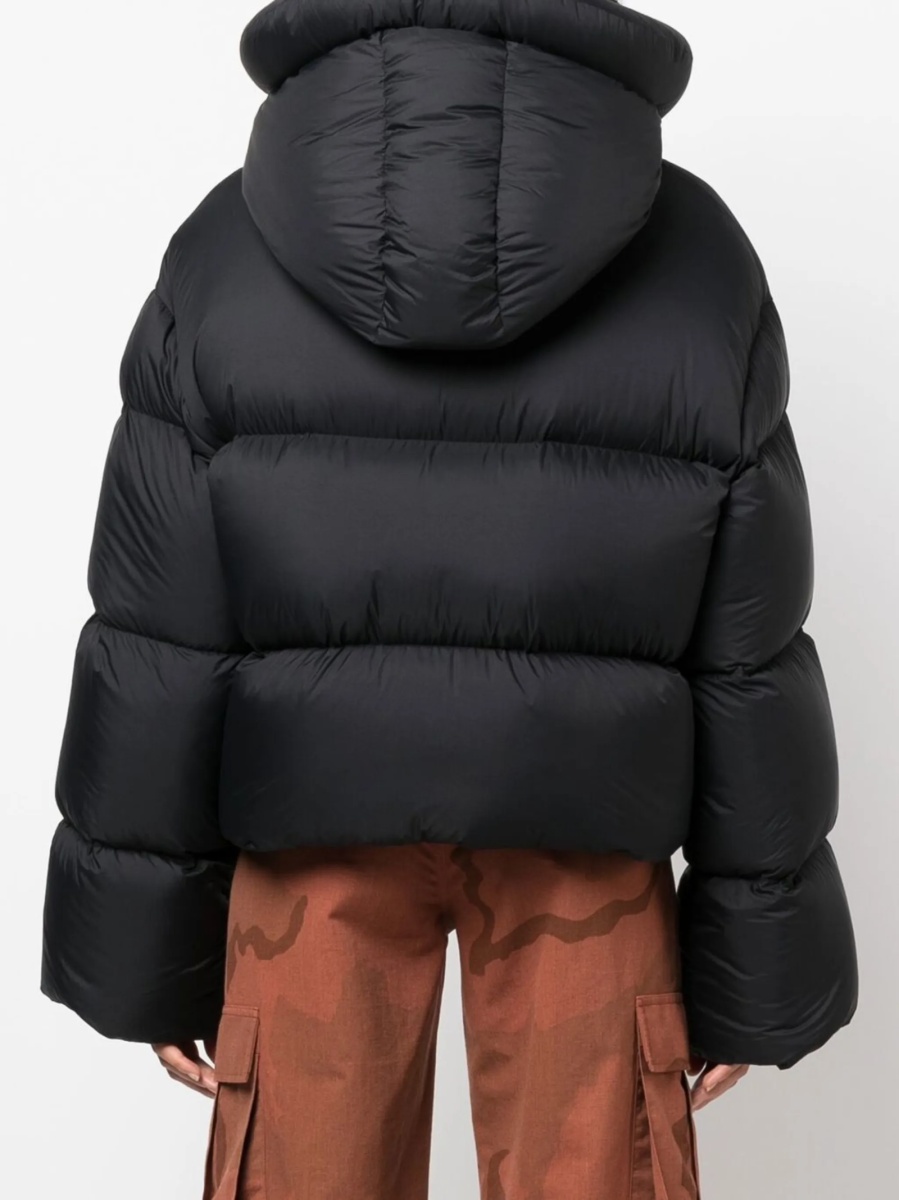 Geaca de iarna IENKI IENKI neagra din nylon - Img 4