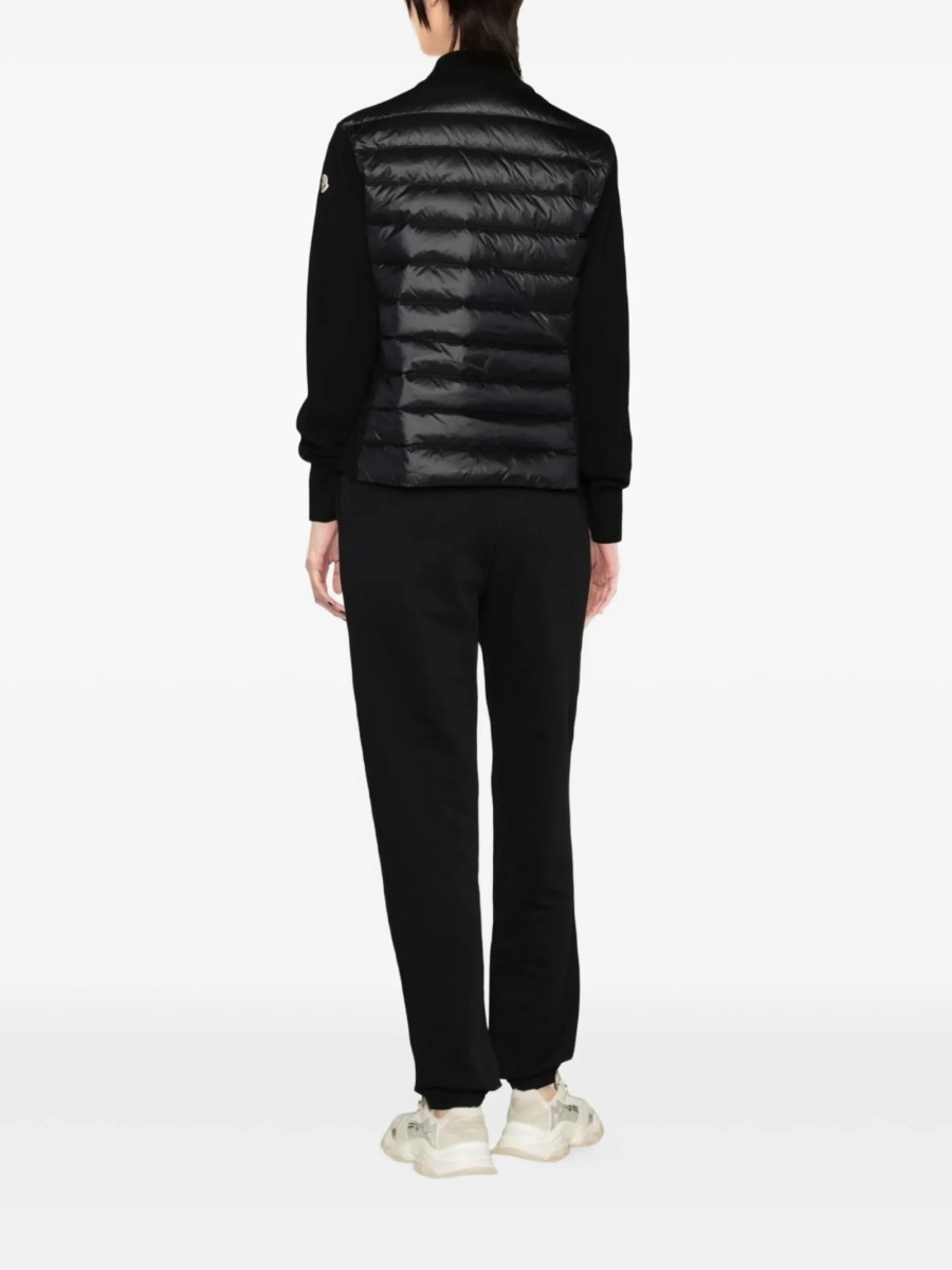 Geaca de iarna Moncler neagra din poliamida - Img 4