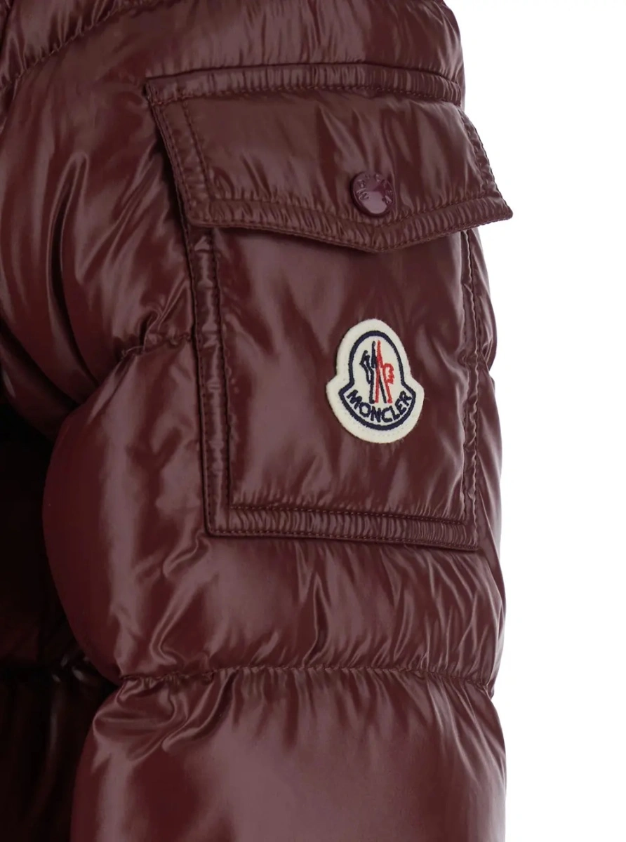 Geaca de iarna Moncler rosie 'Barante' - Img 3
