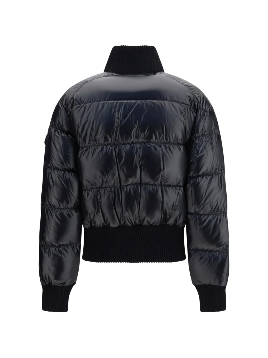 Geaca de iarna Moose Knuckles neagra din nylon - Img 3