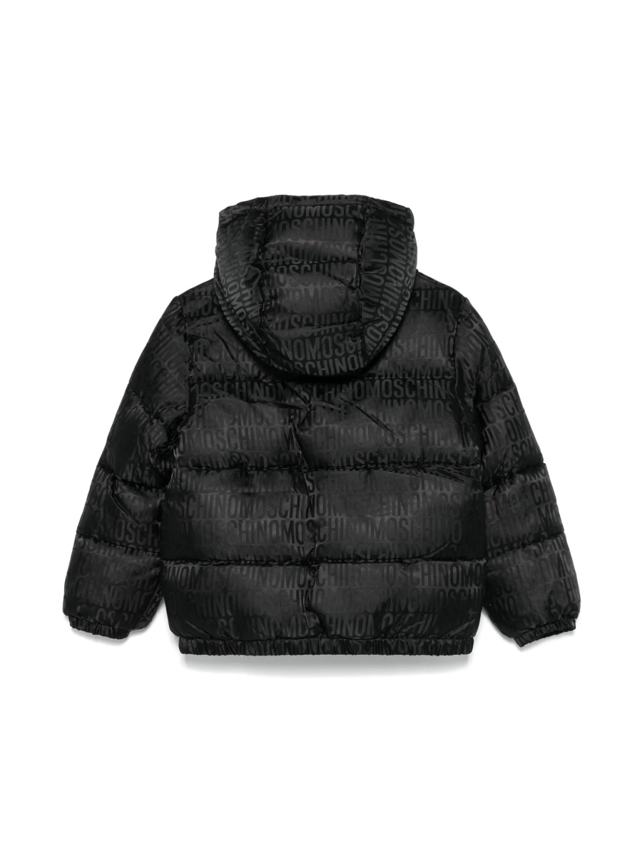 Geaca de iarna Moschino neagra din poliamida - Img 2