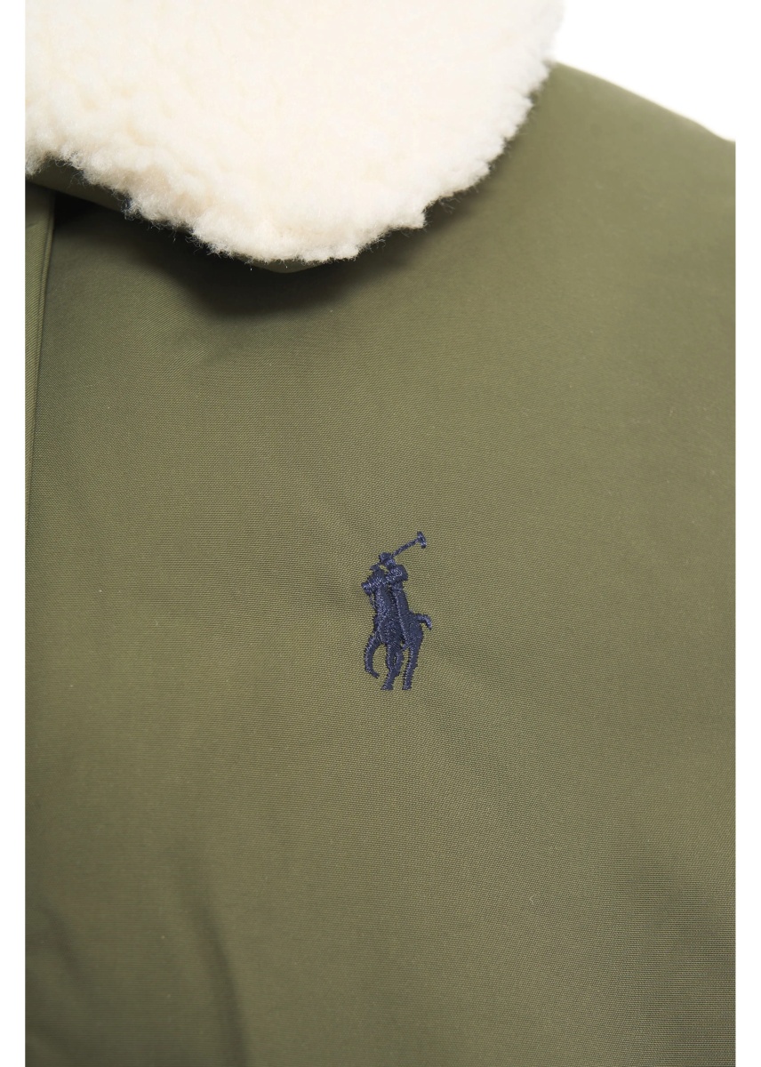 Geaca de Iarna Puffer jacket with faux fur collar - Img 4