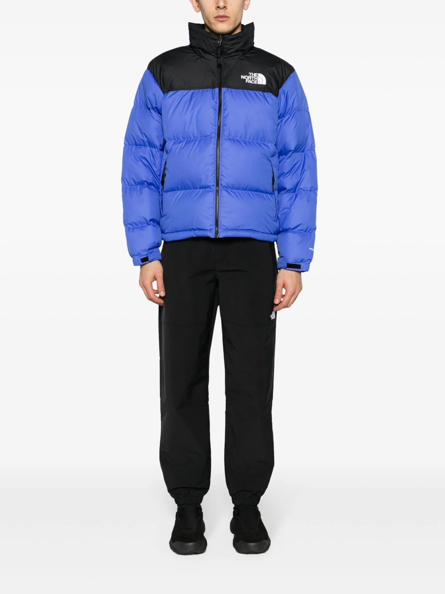 Geaca de iarna The North Face albastra din nylon si polyester - Img 2