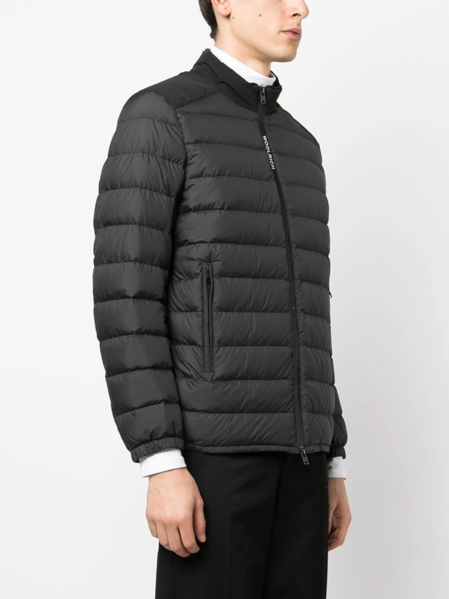 Geaca de iarna Woolrich neagra din polyester - Img 3