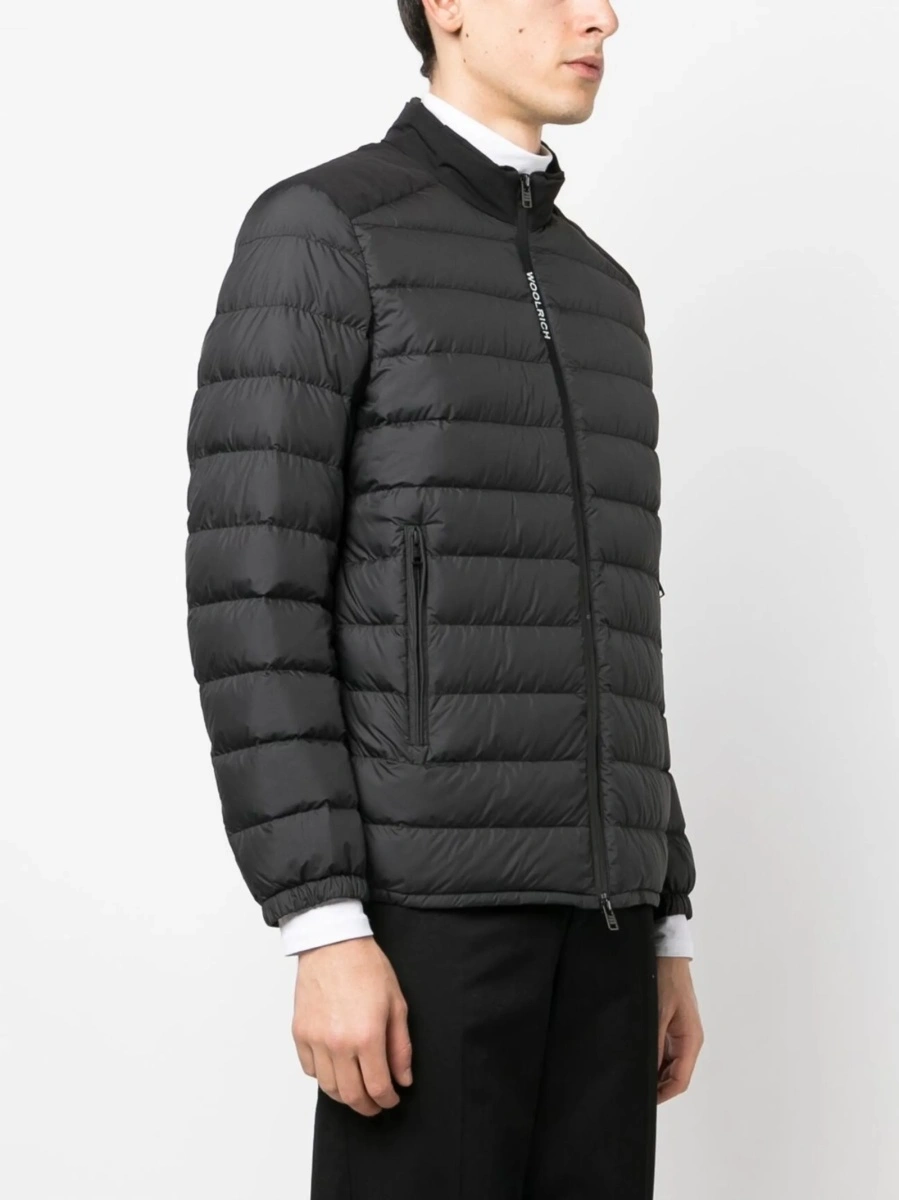 Geaca de iarna Woolrich neagra din polyester - Img 3