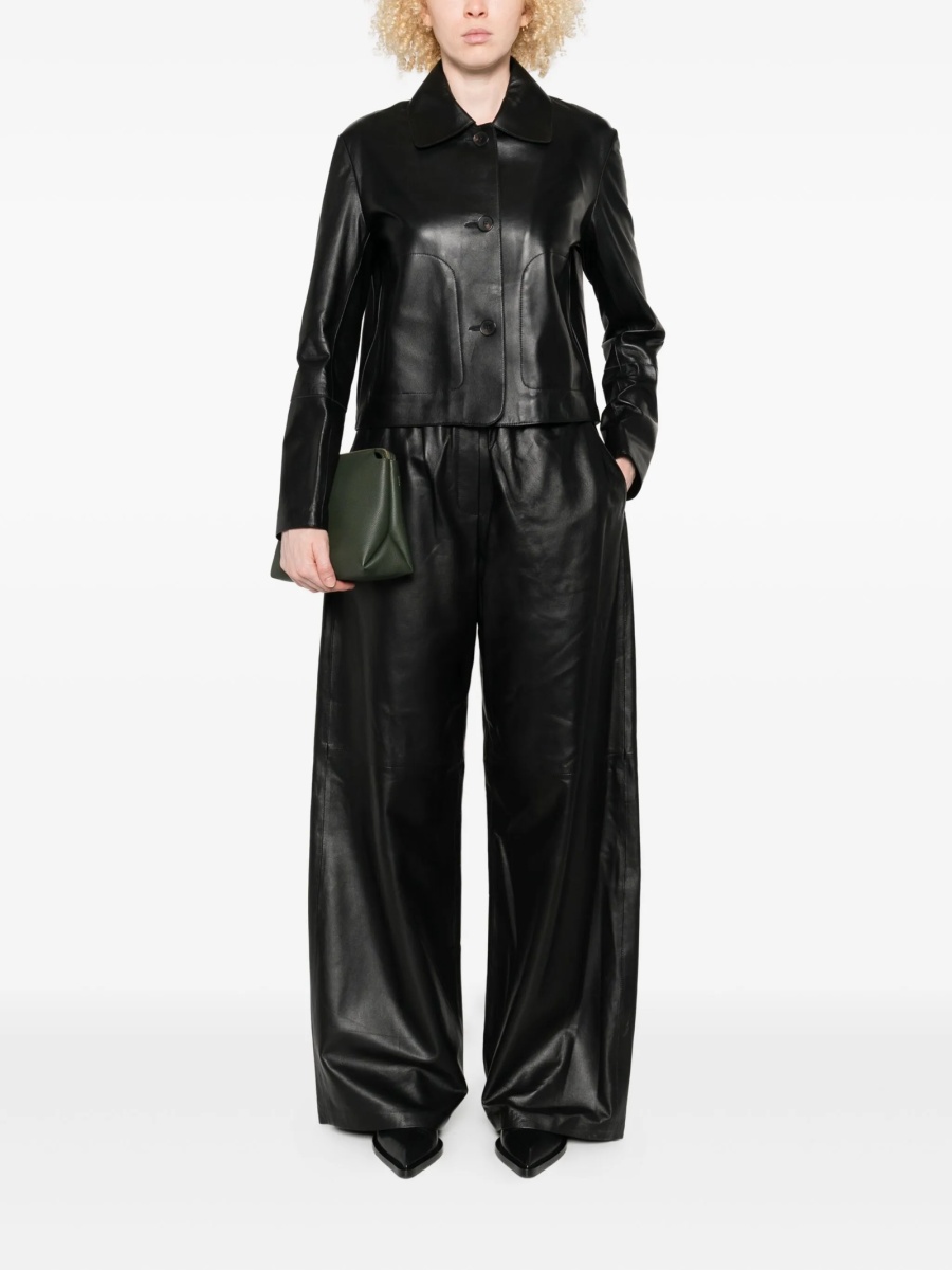 Geaca de piele ARMA neagra - Img 2