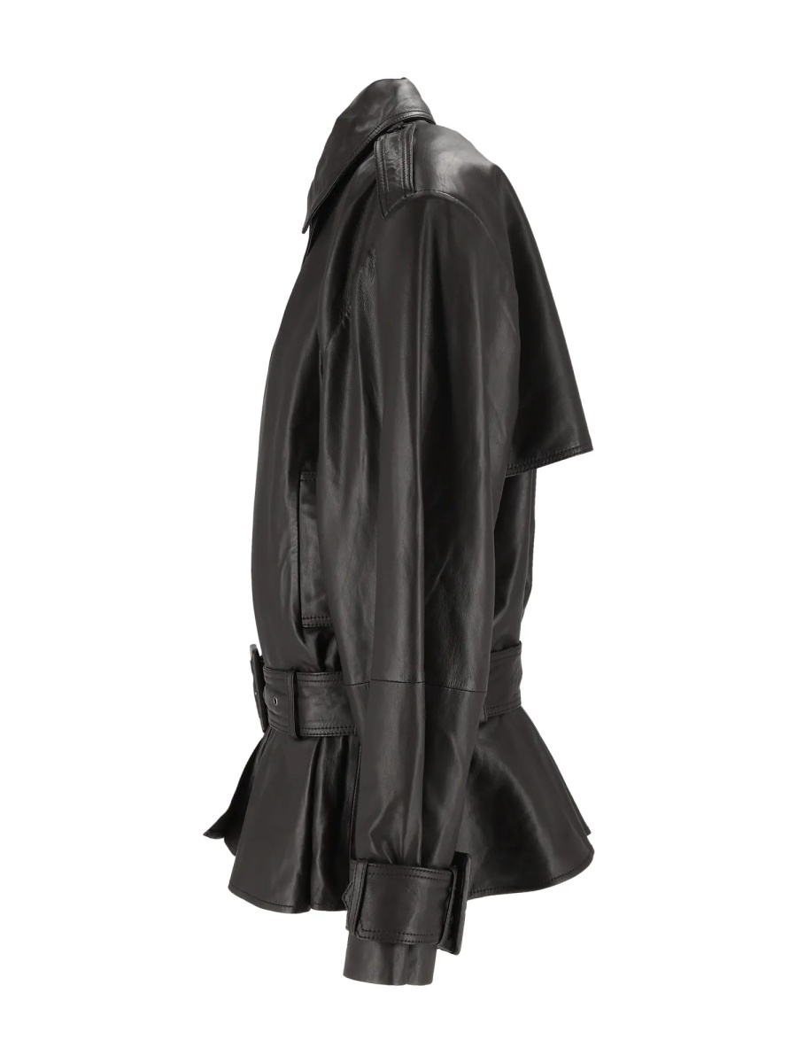 Geaca de Piele BIKER LEATHER JACKET Mol� (Oversized fit) - Img 2