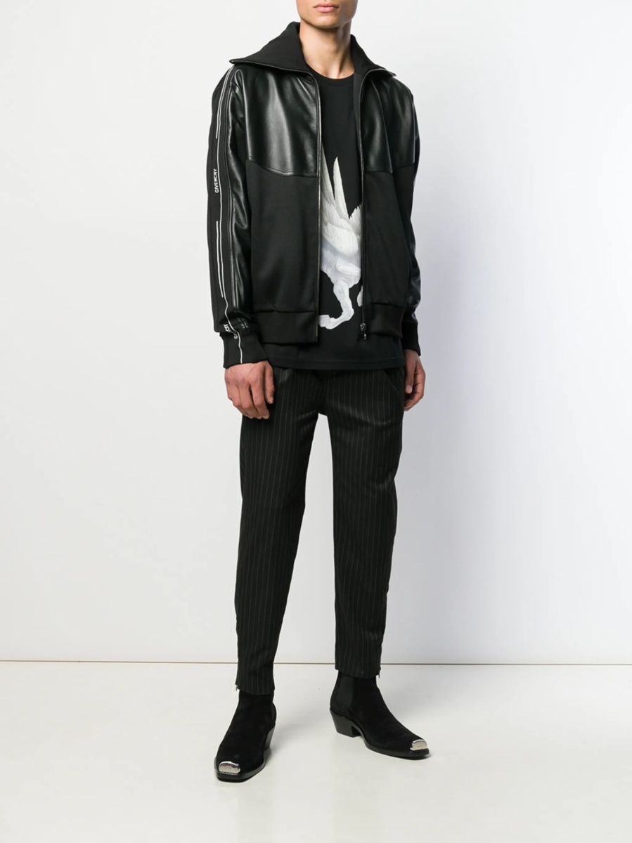 Geaca de piele Givenchy neagra - Img 2