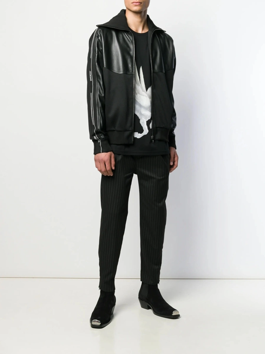 Geaca de piele Givenchy neagra - Img 2