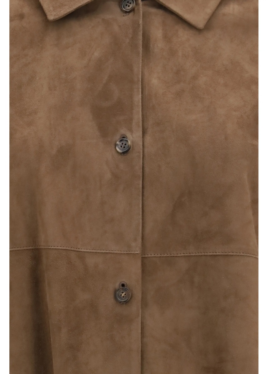 Geaca de Piele Gocce suede Jacket - Img 3