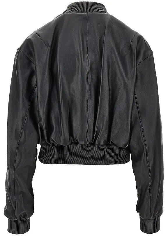 Geaca de Piele 'Hannan' leather bomber jacket - Img 3