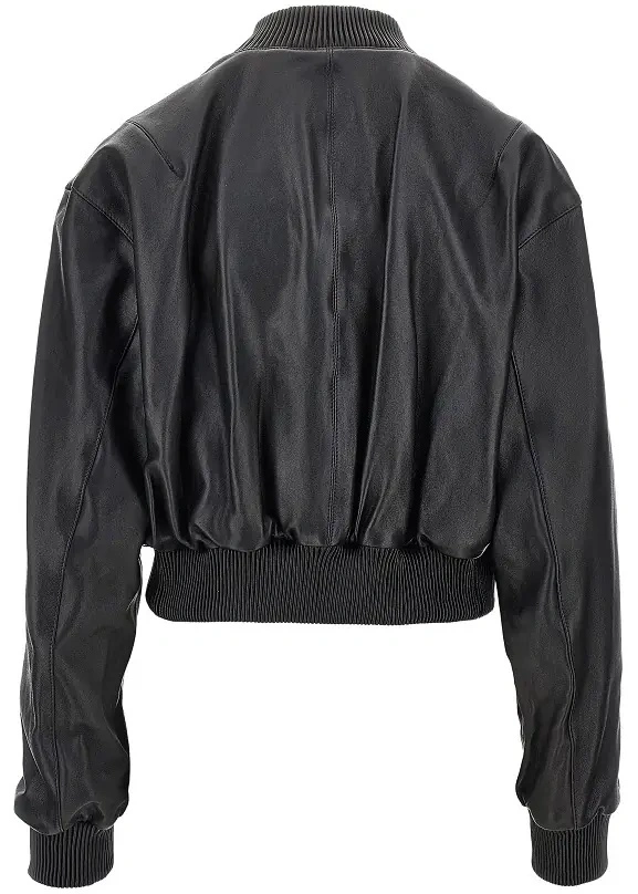 Geaca de Piele 'Hannan' leather bomber jacket - Img 3