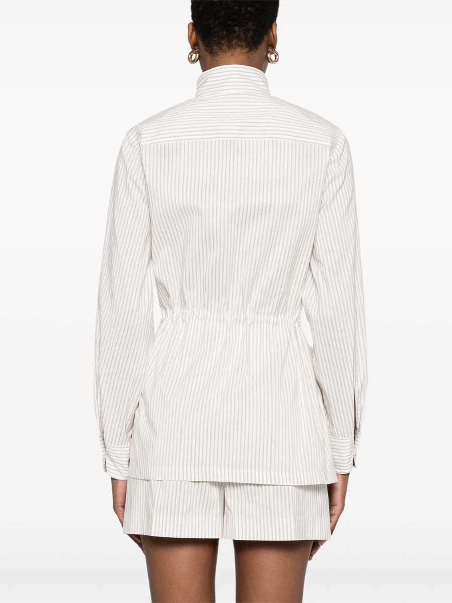 Geaca Oversize Fendi alba - Img 4