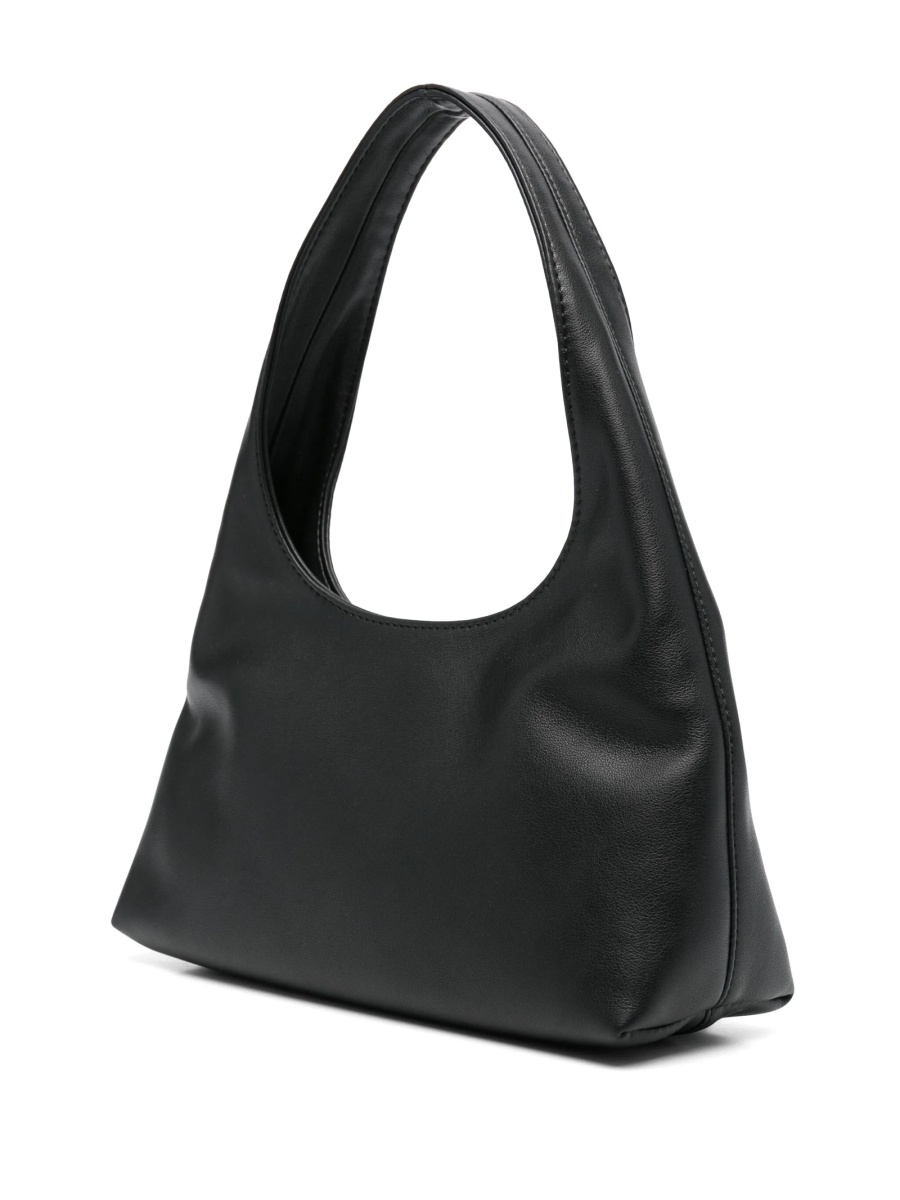 Geanta de mana A.P.C. neagra din poliuretan si corbonat - Img 3