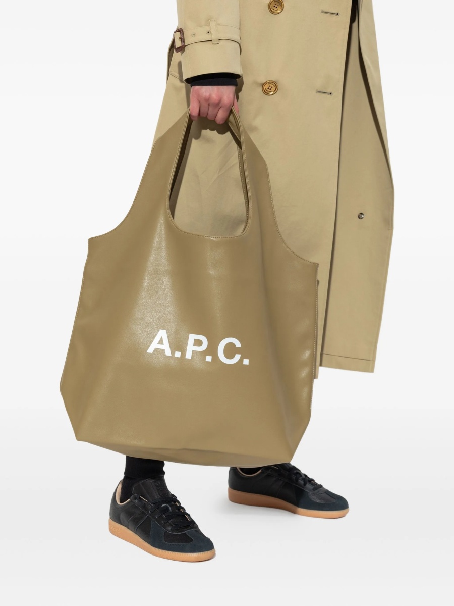 Geanta de mana A.P.C. neutra din material textil si polyester - Img 2