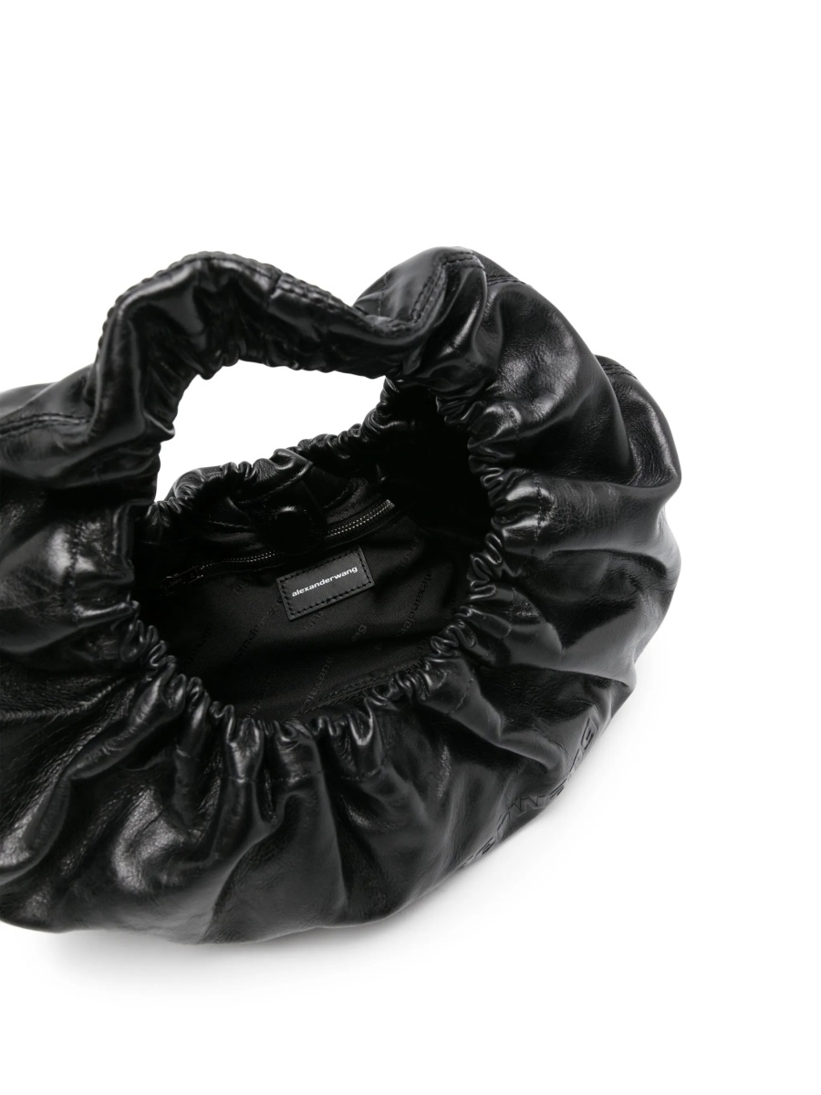 Geanta de mana Alexander Wang neagra din piele - Img 5