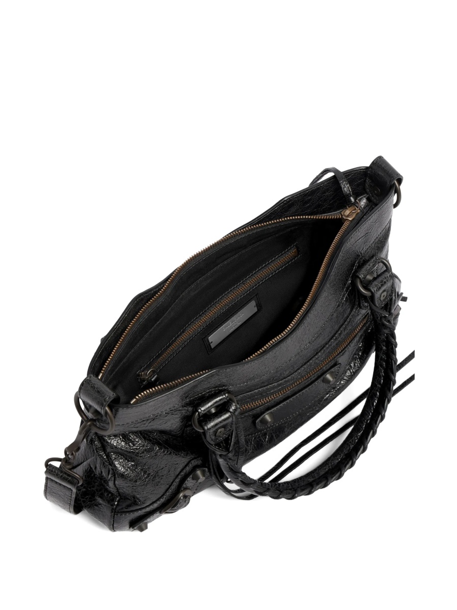 Geanta de mana Balenciaga neagra din piele - Img 3