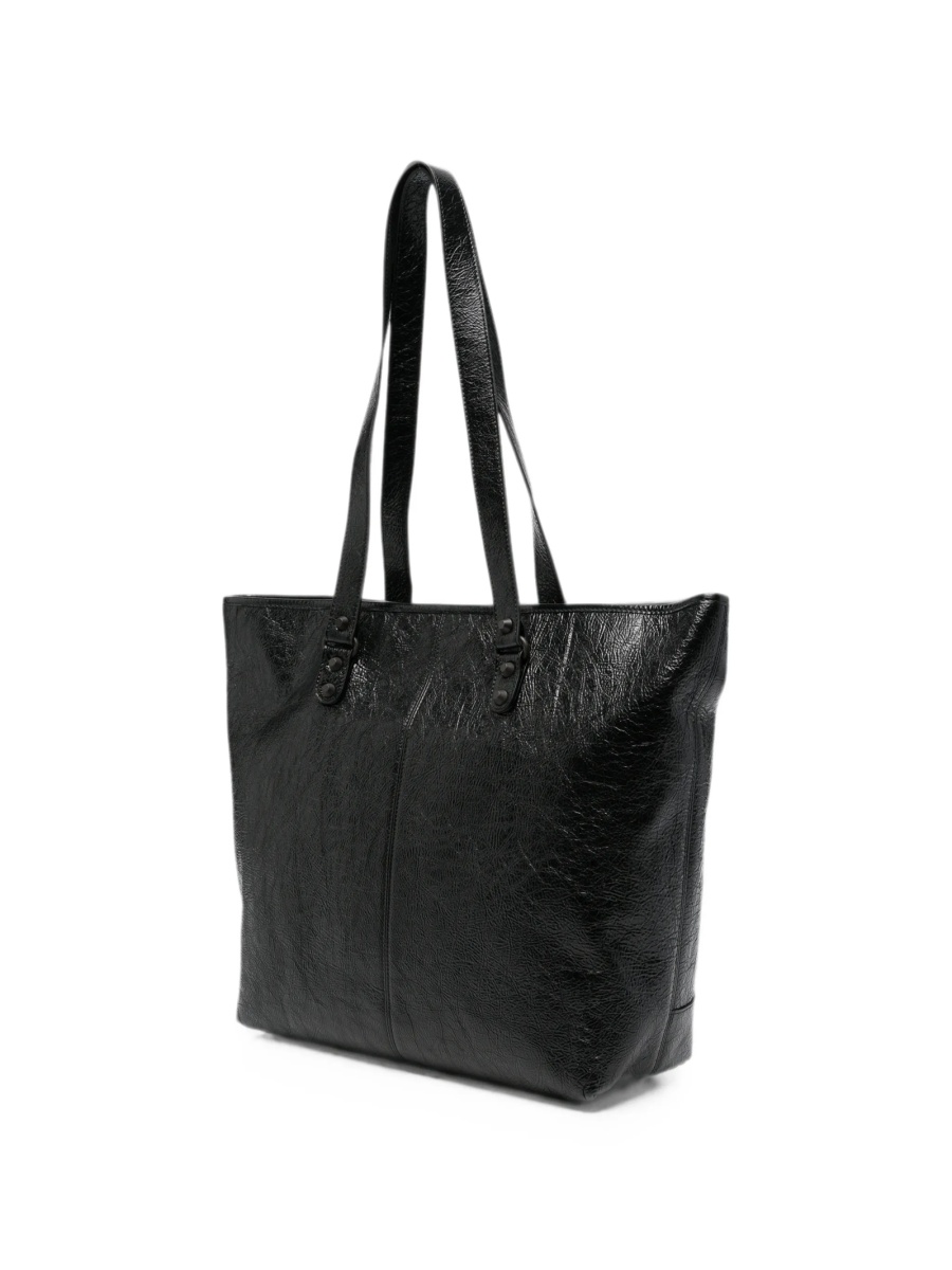 Geanta de mana Balenciaga neagra din piele - Img 3
