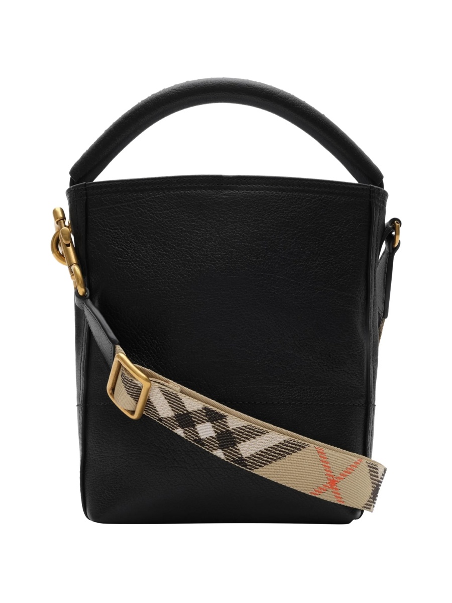 Geanta de mana Burberry neagra din piele - Img 2