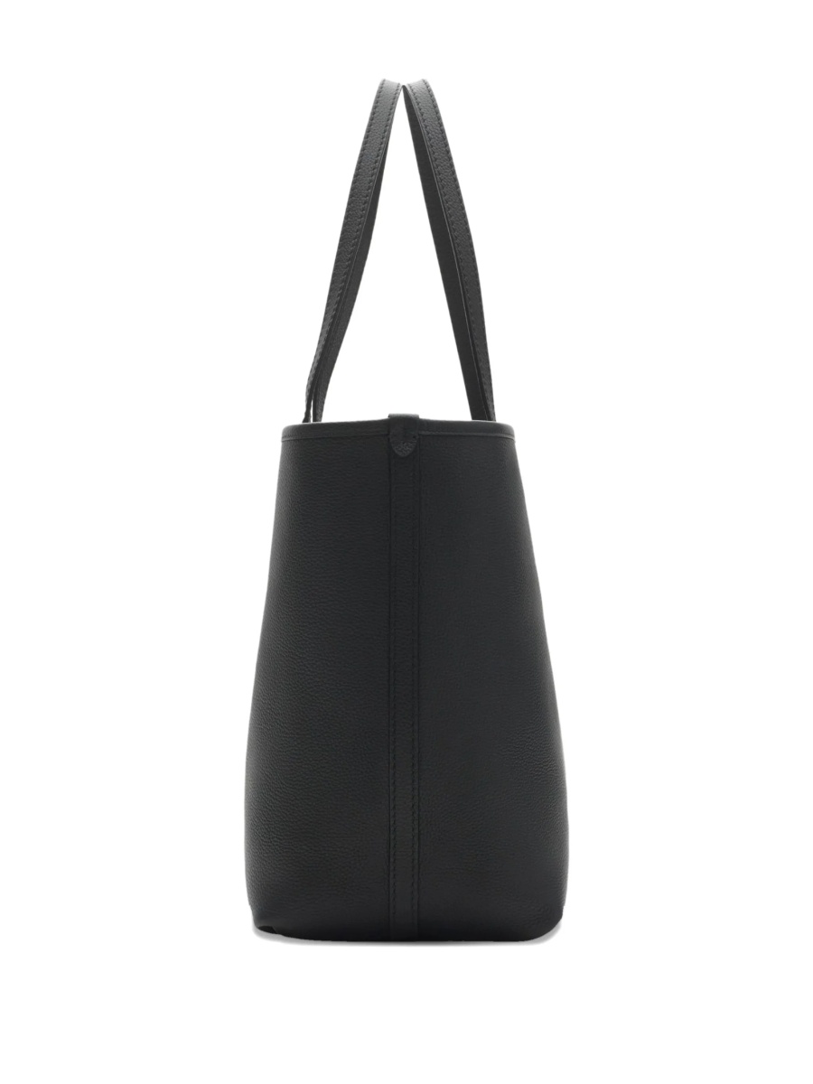 Geanta de mana Burberry neagra din piele - Img 5