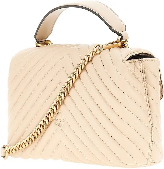 Geanta de mana Chevron nappa leather mini Love Lady Puff bag - Img 2