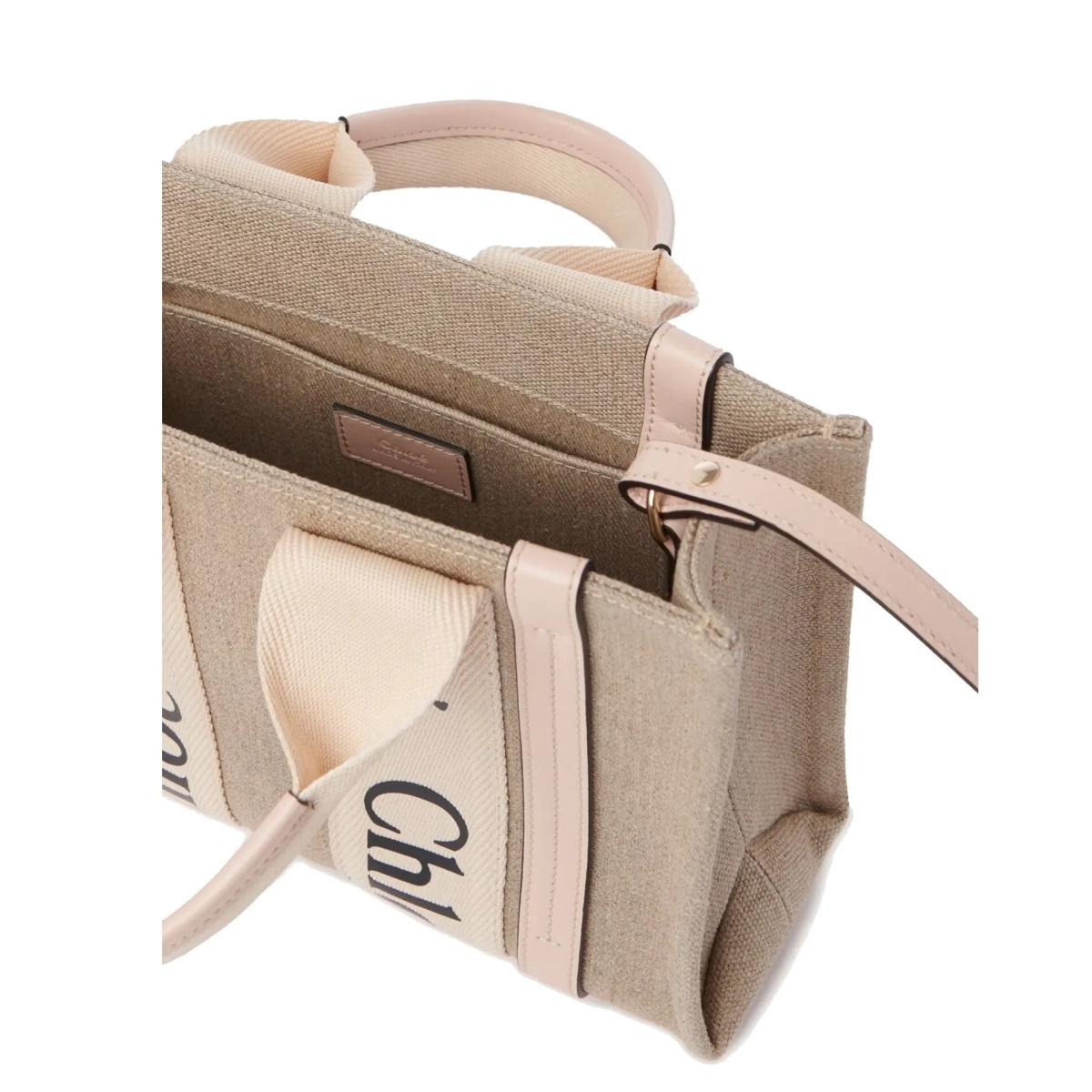 Geanta de mana Chloe' Woody Small Tote Bag - Img 3
