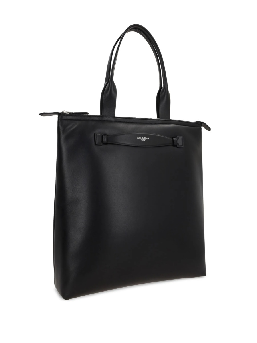 Geanta de mana Dolce &amp; Gabbana neagra din piele - Img 3