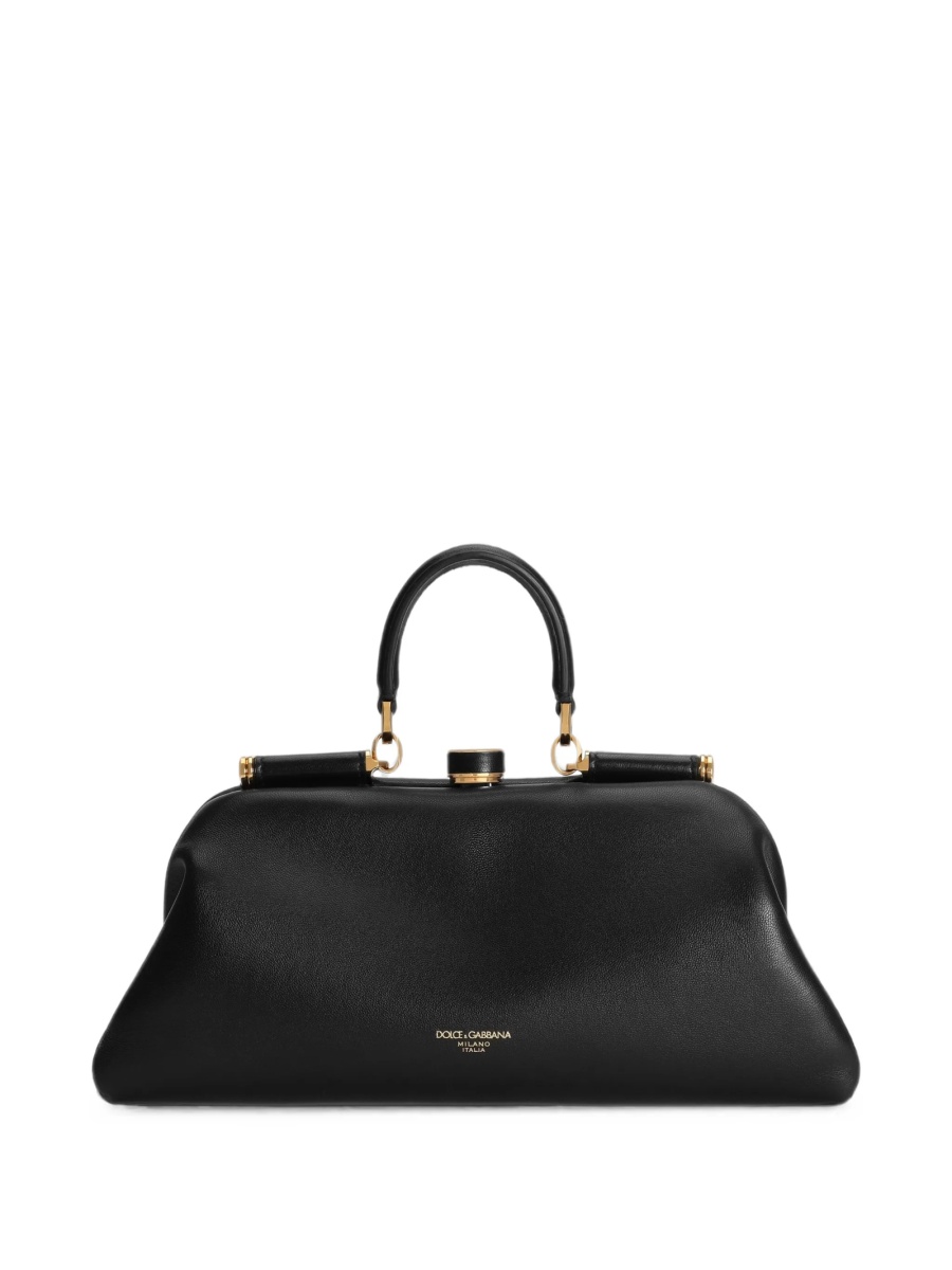 Geanta de mana Dolce &amp; Gabbana neagra din piele - Img 2