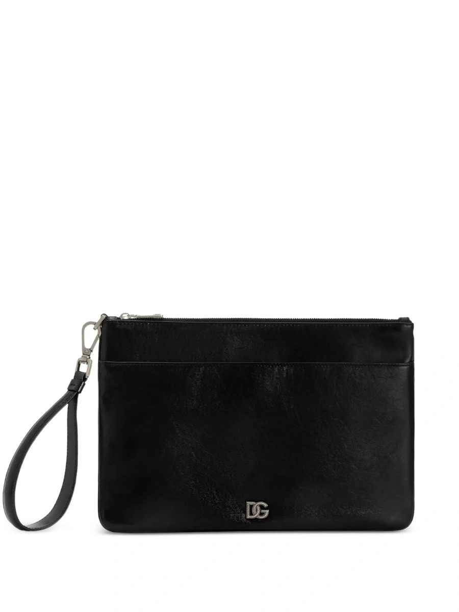 Geanta de mana Dolce &amp; Gabbana neagra din piele - Img 7