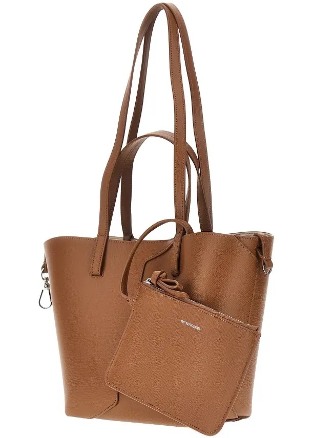 Geanta de mana 'Emporio Armani 1981' leather tote bag - Img 2