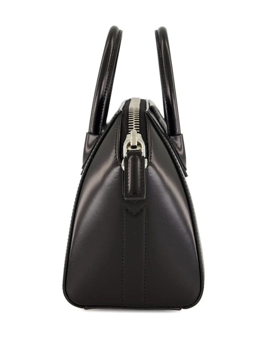 Geanta de mana Givenchy antigona neagra din piele - Img 3