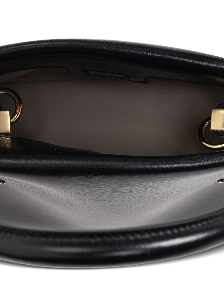 Geanta de mana Givenchy neagra din piele - Img 5