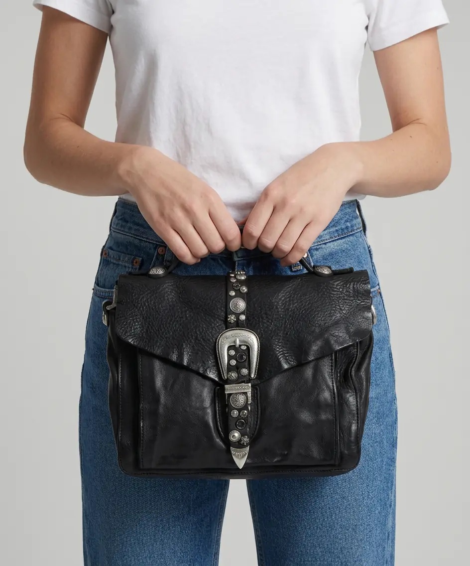 Geanta de mana Handbag in leather - Img 5