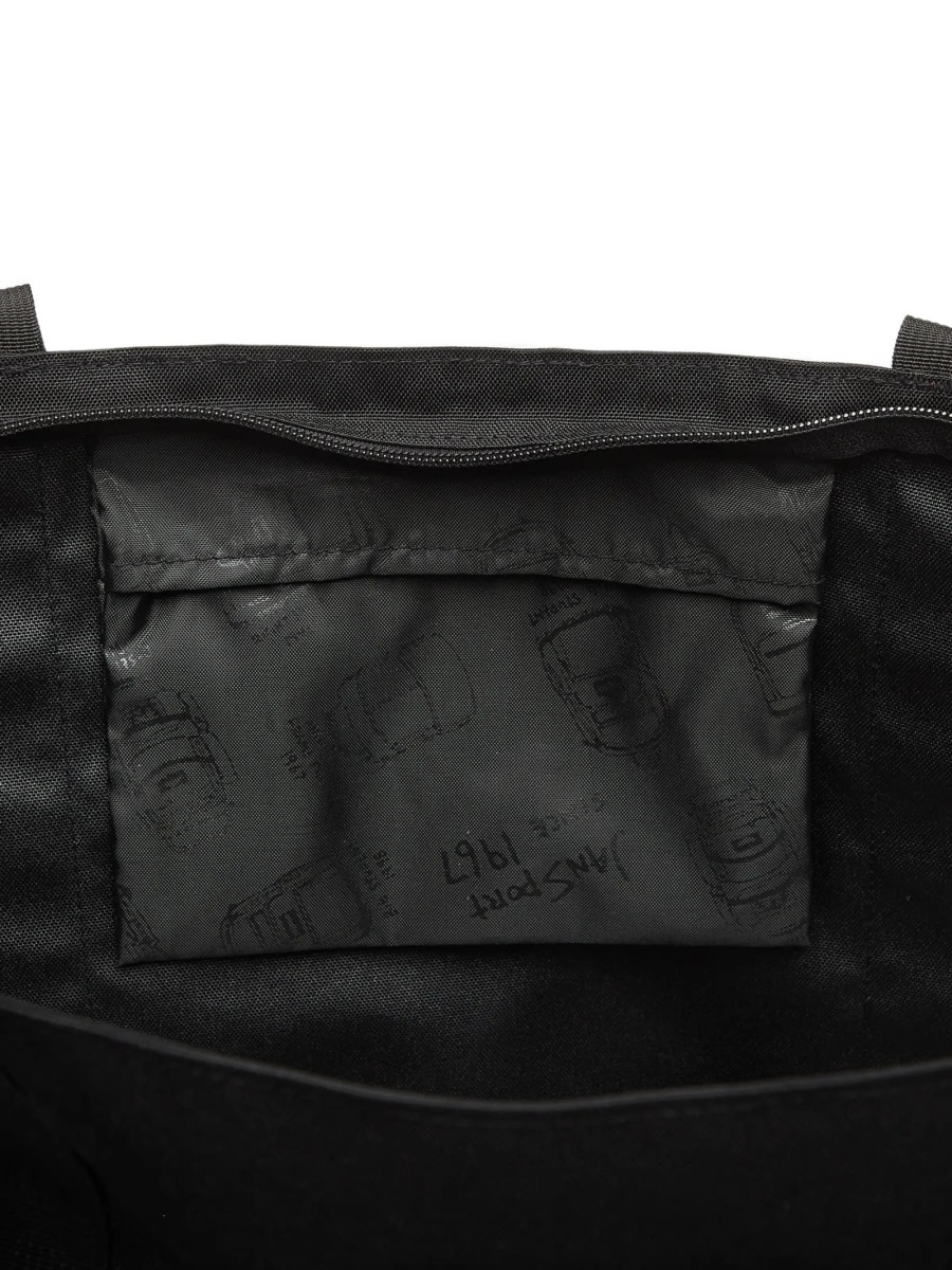 Geanta de mana JanSport neagra din poliester reciclat - Img 5