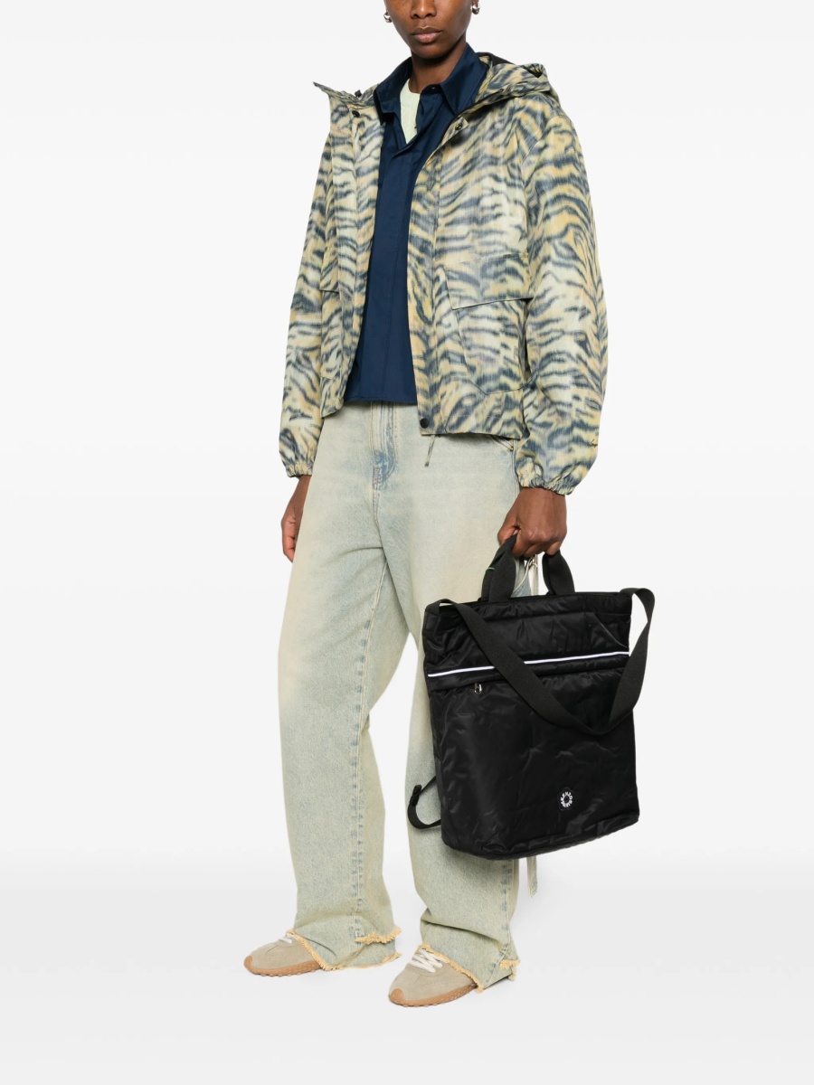 Geanta de mana Kenzo neagra din nylon - Img 2