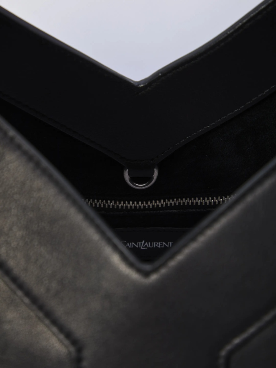 Geanta de mana Large Y Tote Bag In Leather - Img 4
