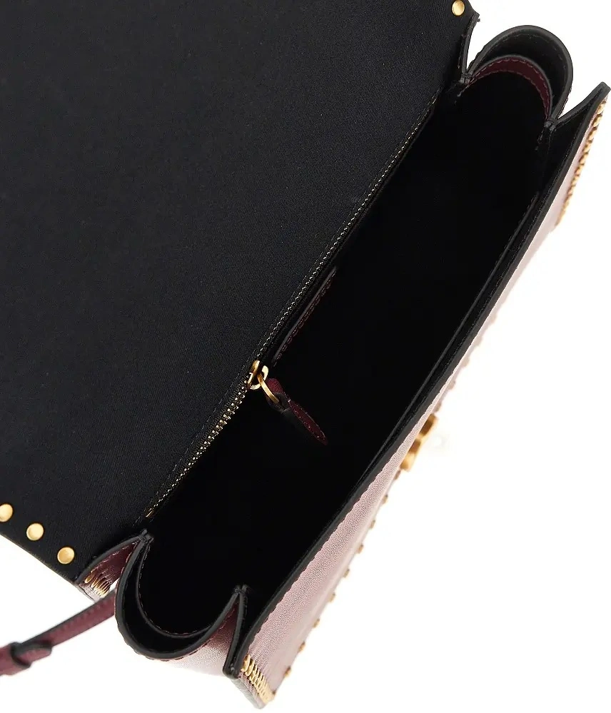 Geanta de mana Leather bag with Love Birds buckle - Img 3
