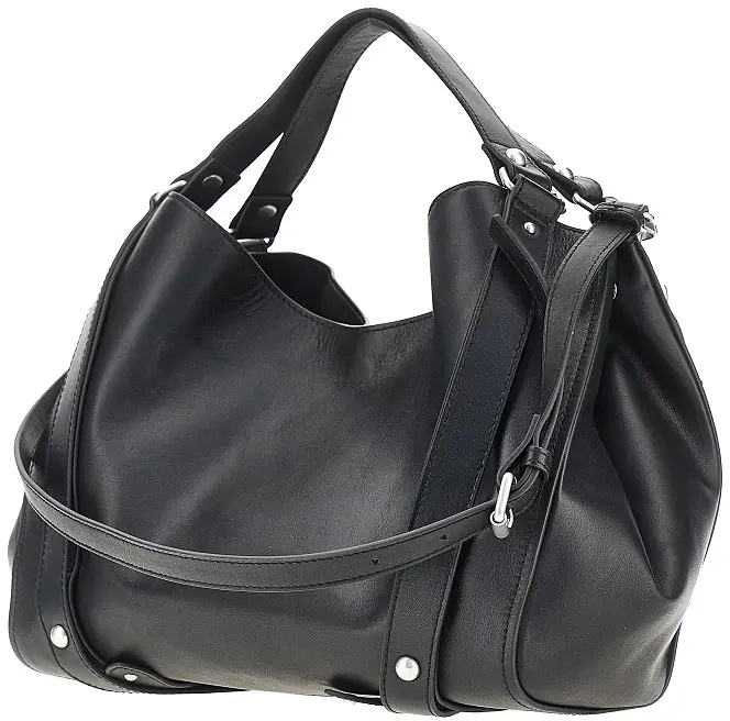 Geanta de mana Leather small 'D-One' bag - Img 2