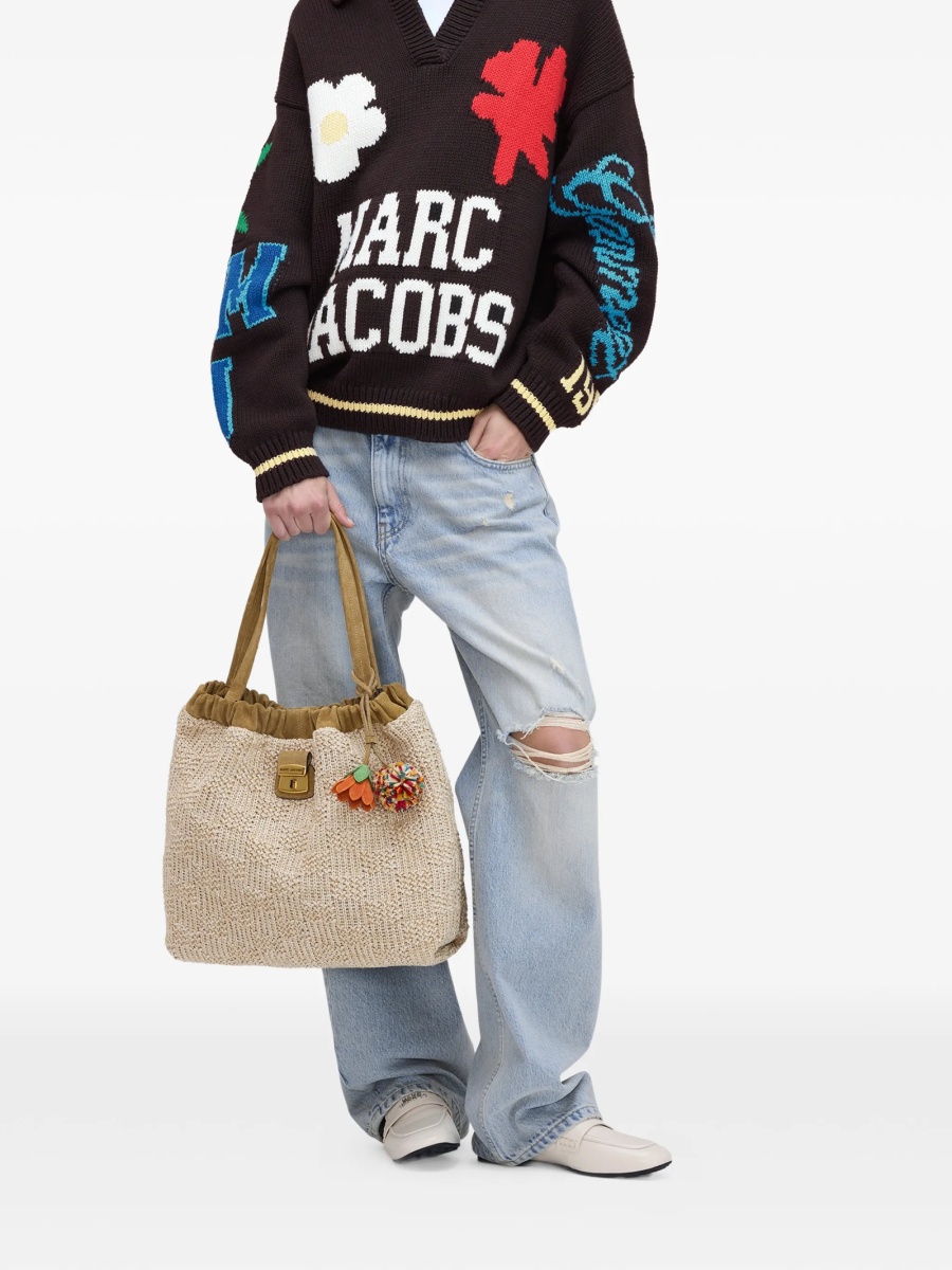 Geanta de mana Marc Jacobs neutra din polietilena - Img 3