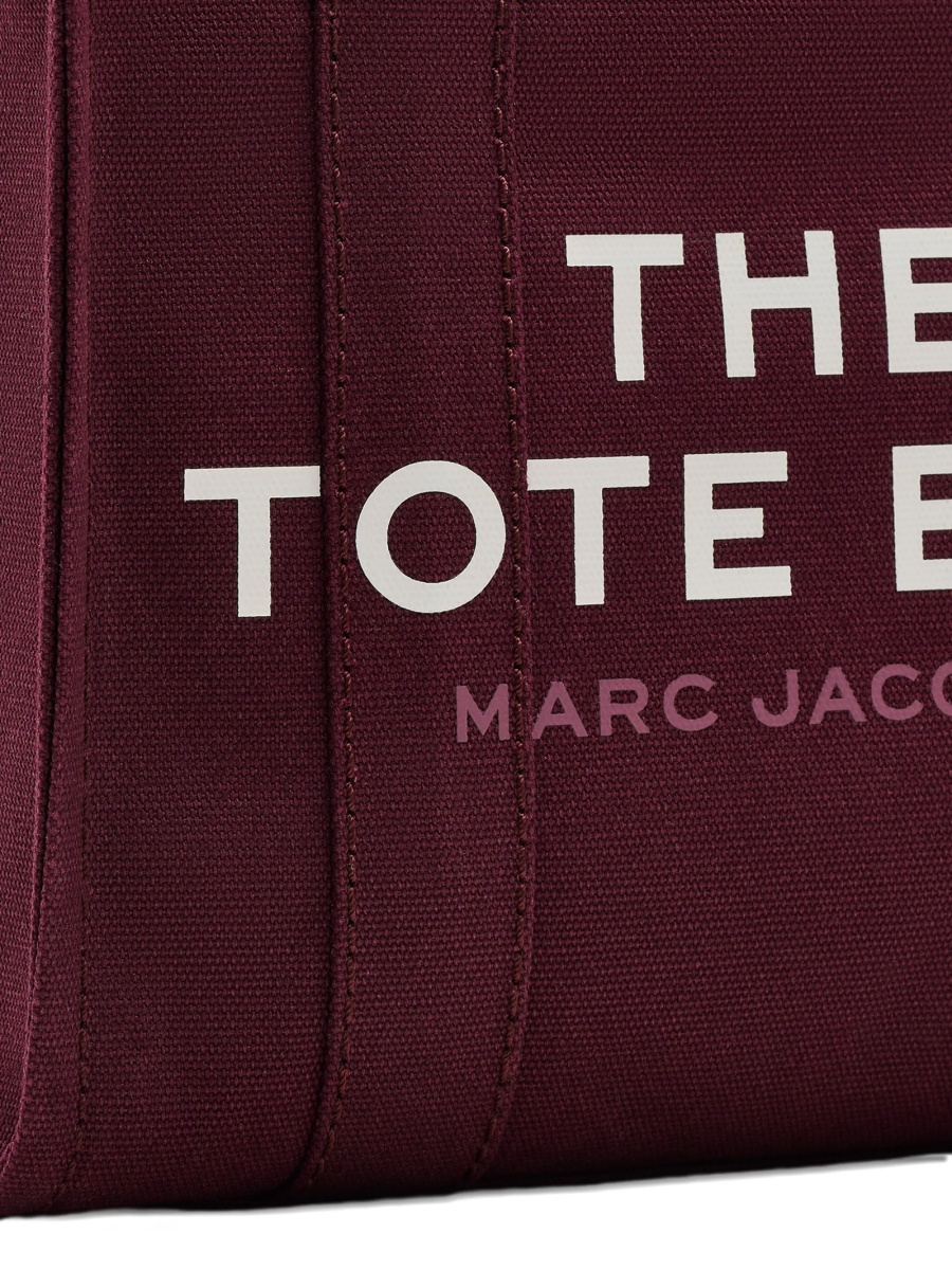 Geanta de mana Marc Jacobs violet din bumbac - Img 4