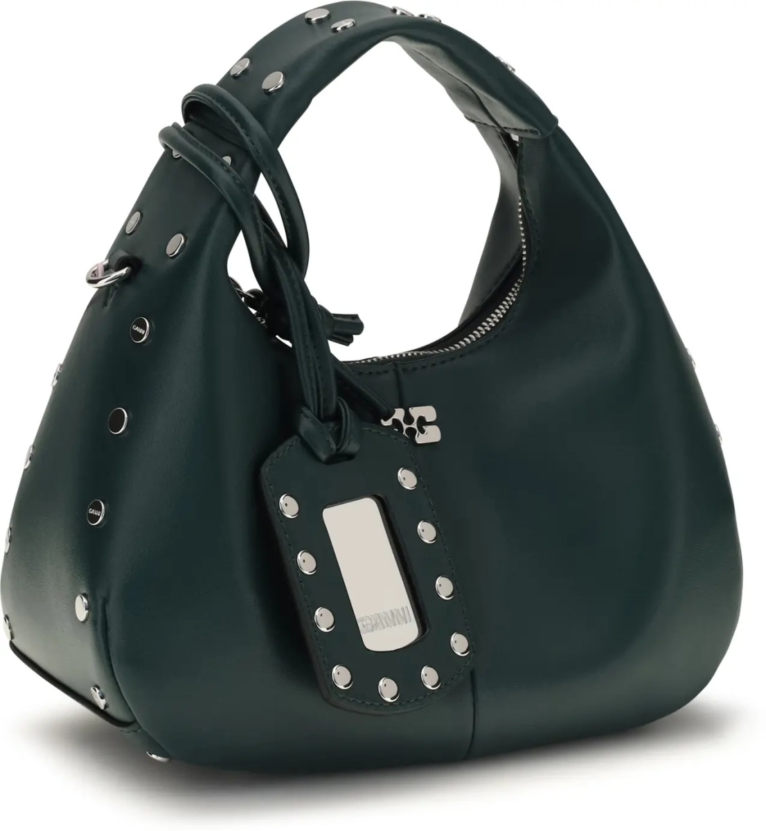 Geanta de mana Mini studded Hobo Handbag - Img 2