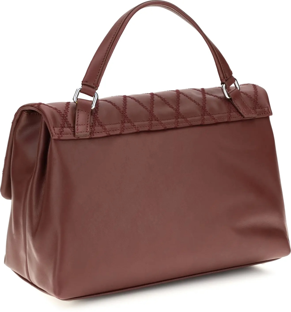 Geanta de mana Postina Tramè leather Top Handle Bag - Img 3