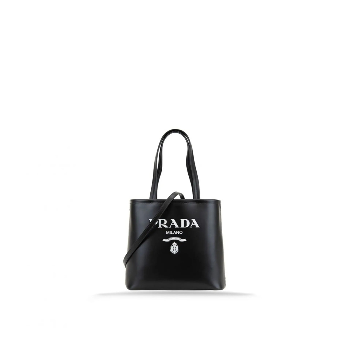 Geanta de mana Prada Logo Leather Tote bag - Img 3