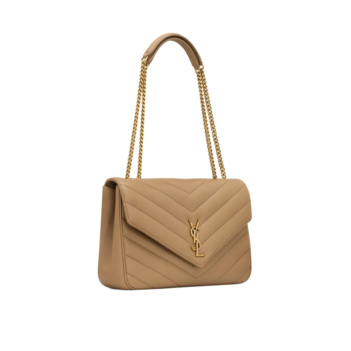 Geanta de mana Saint Laurent loulou large shoulder bag - Img 2
