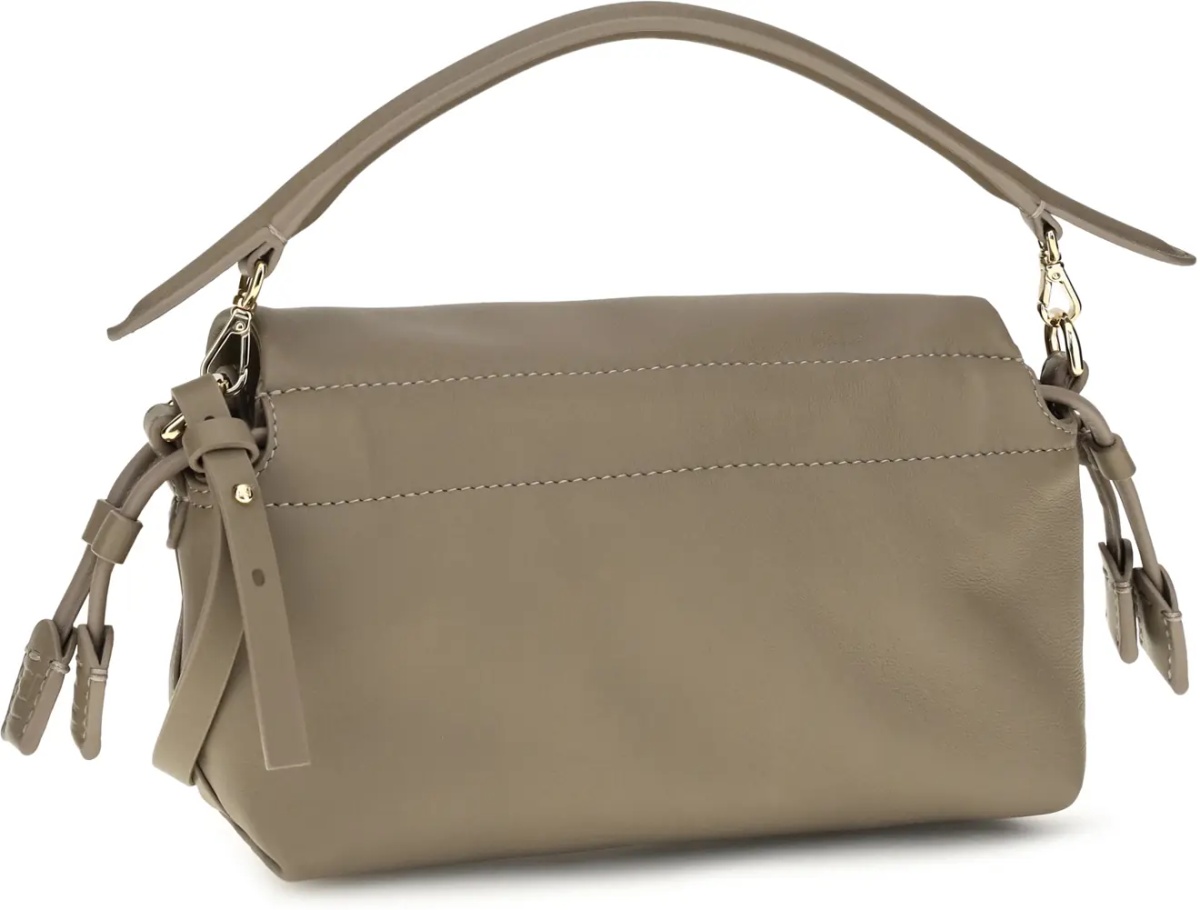 Geanta de mana Small Baguette soft nappa leather Handbag - Img 3