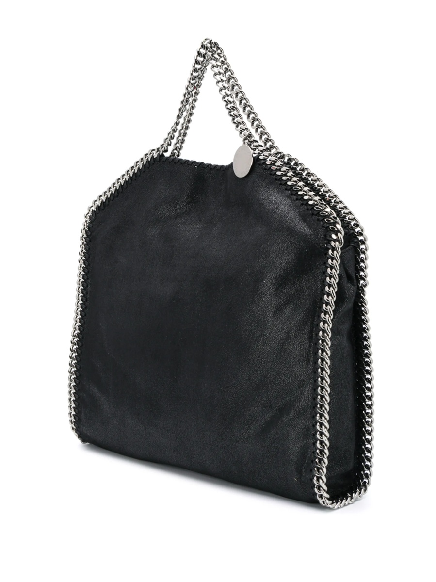 Geanta de mana Stella McCartney falabella neagra din polyester - Img 3