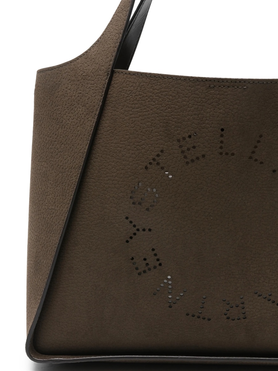 Geanta de mana Stella McCartney maro din polyester - Img 4