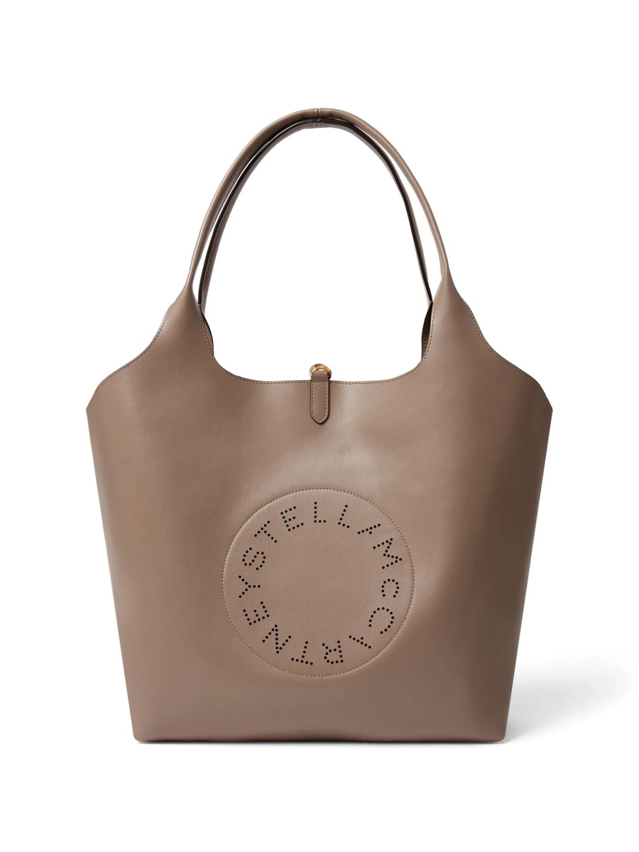 Geanta de mana Stella McCartney maro din polyester - Img 5