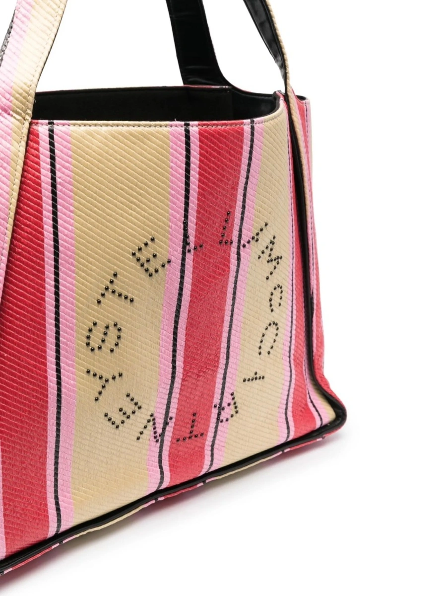Geanta de mana Stella McCartney neutra din poliamida si polyester - Img 4