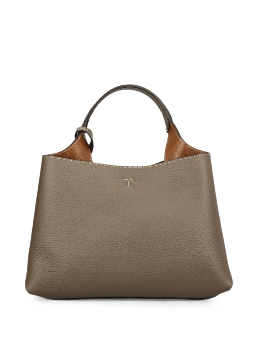 Geanta de mana TOD'S gri din piele - Img 2